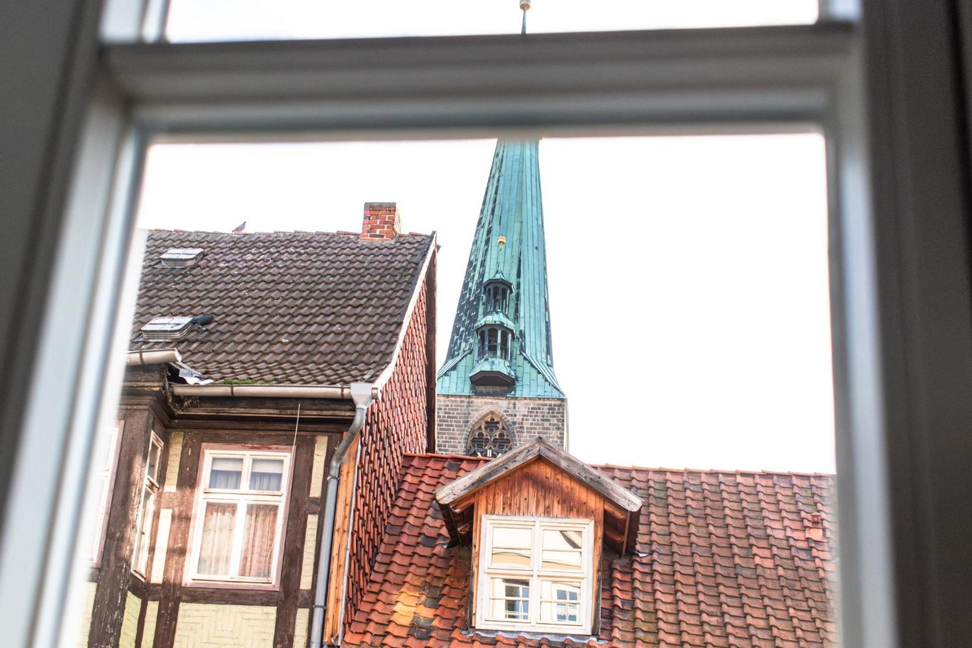 Apartmenthaus Mathilde クヴェードリンブルク エクステリア 写真