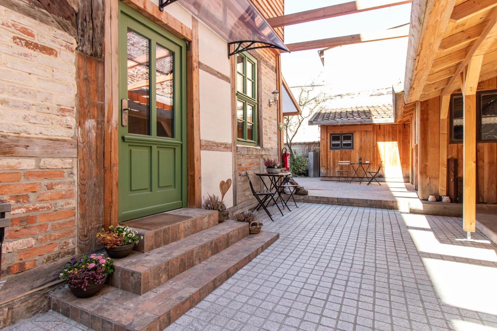 Apartmenthaus Mathilde クヴェードリンブルク エクステリア 写真